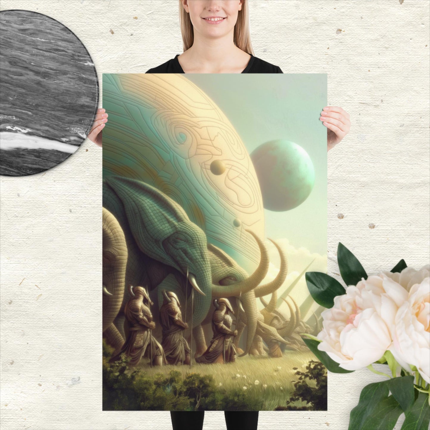 The Goliaths' Meadow March - Photo paper poster - BBairt