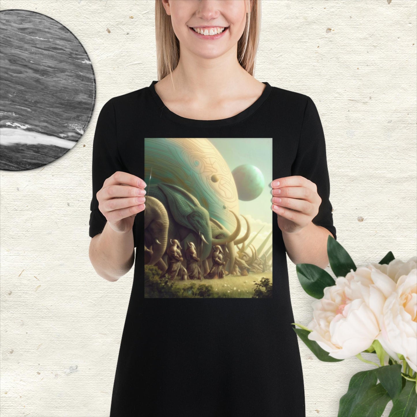 The Goliaths' Meadow March - Photo paper poster - BBairt