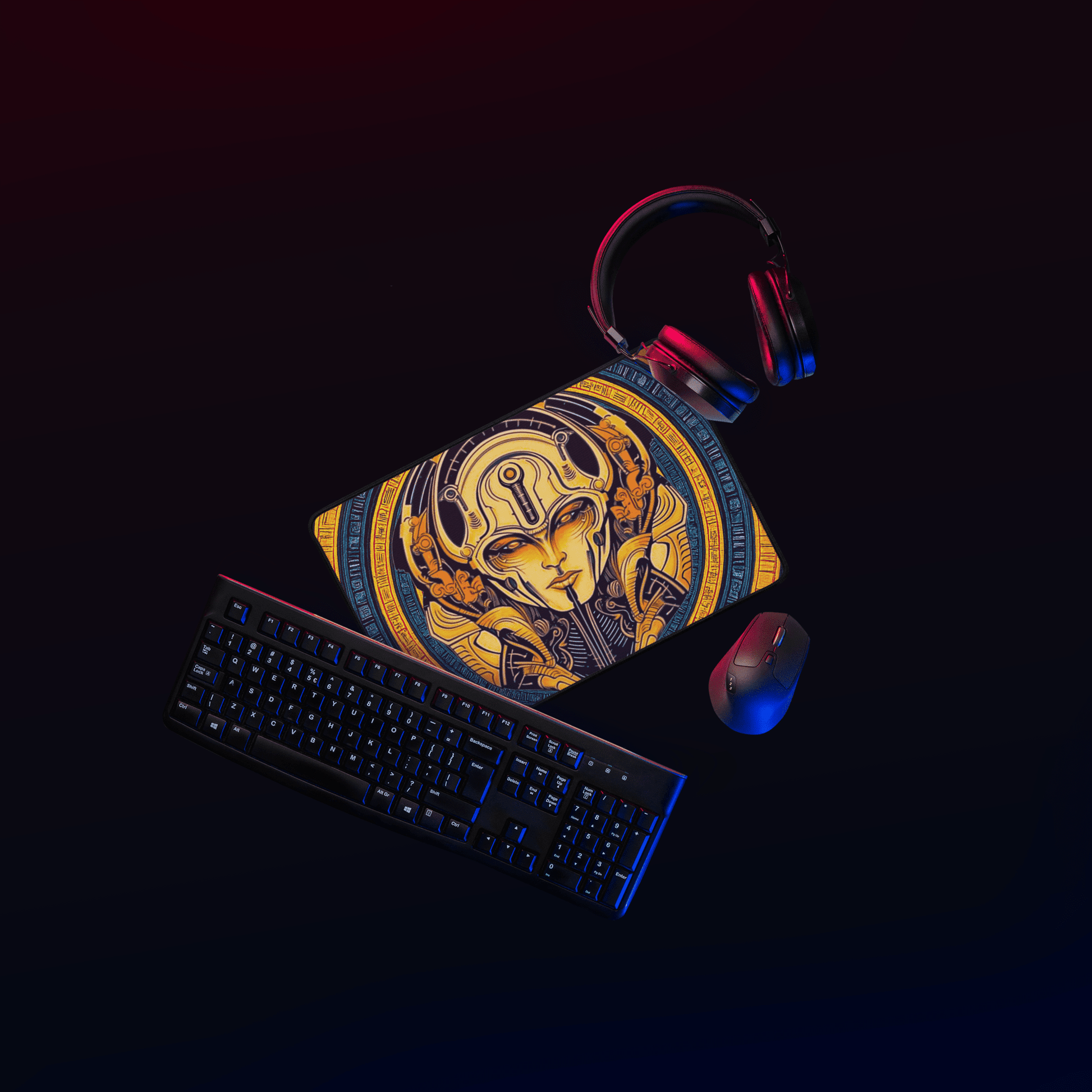 The Guardian’s Mask: Alloyra – Desk Mat - BBairt