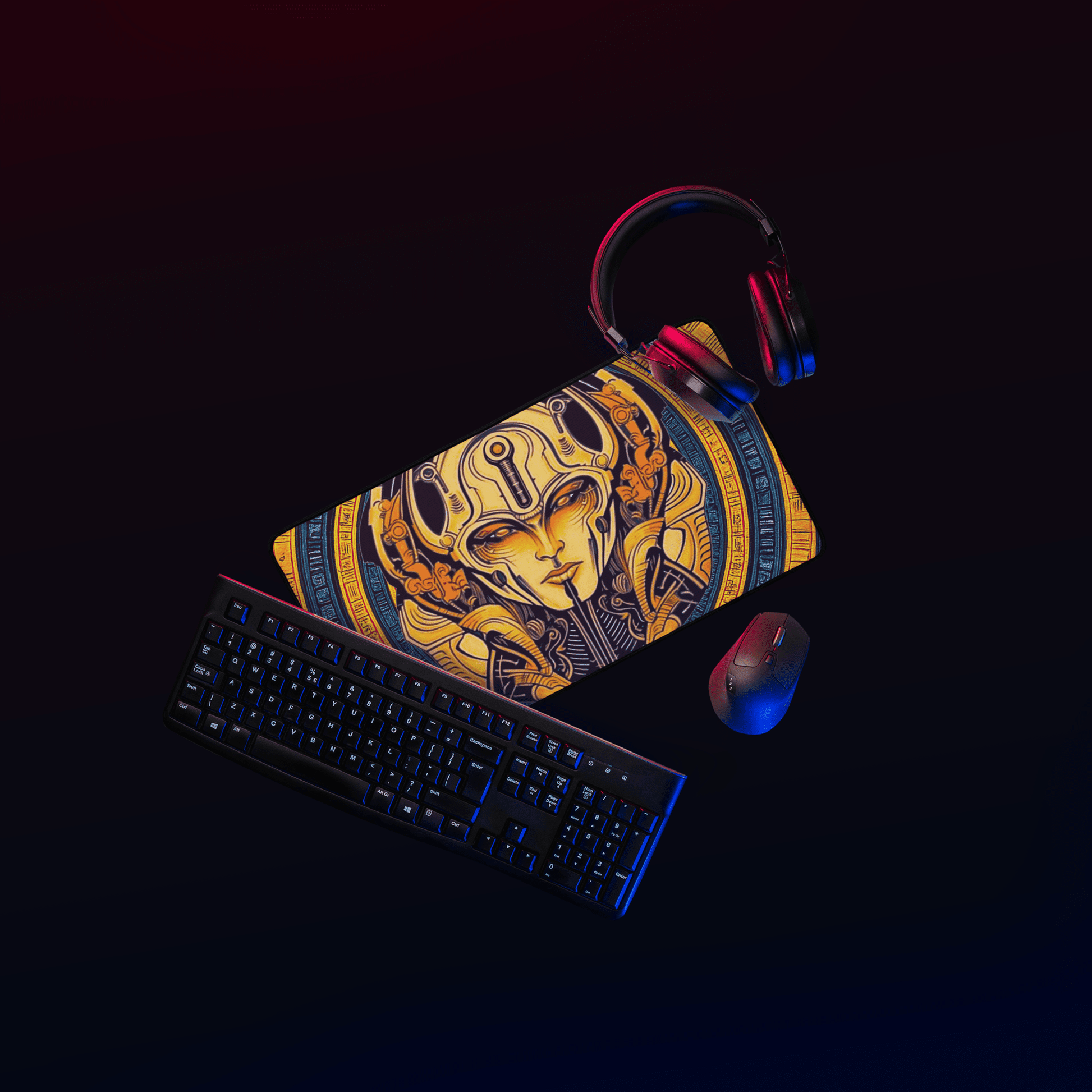 The Guardian’s Mask: Alloyra – Desk Mat - BBairt