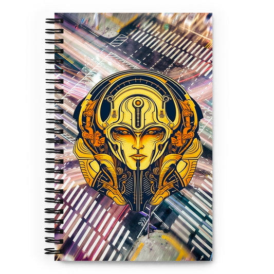 The Guardian's Mask: Alloyra - Spiral notebook - BBairt