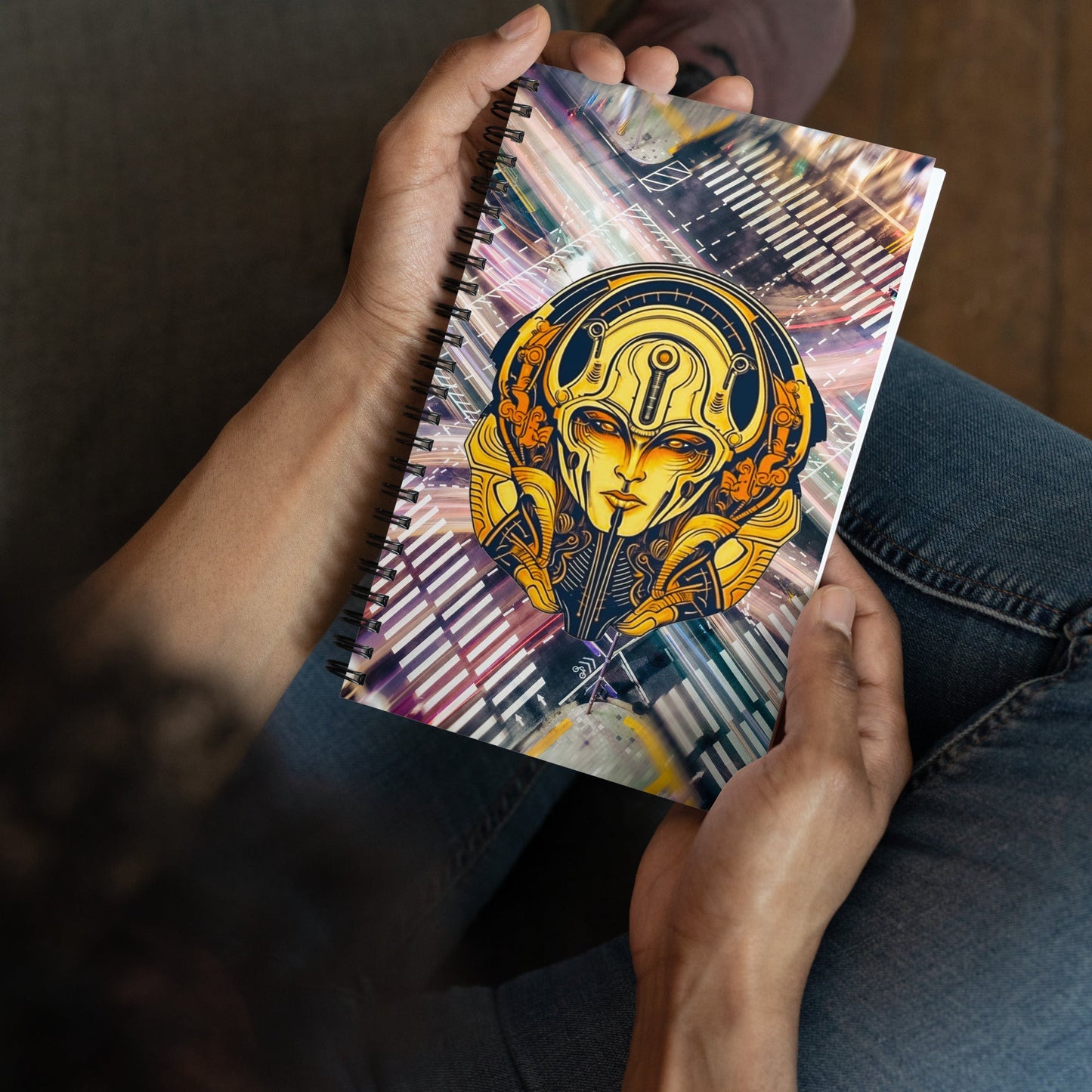 The Guardian's Mask: Alloyra - Spiral notebook - BBairt