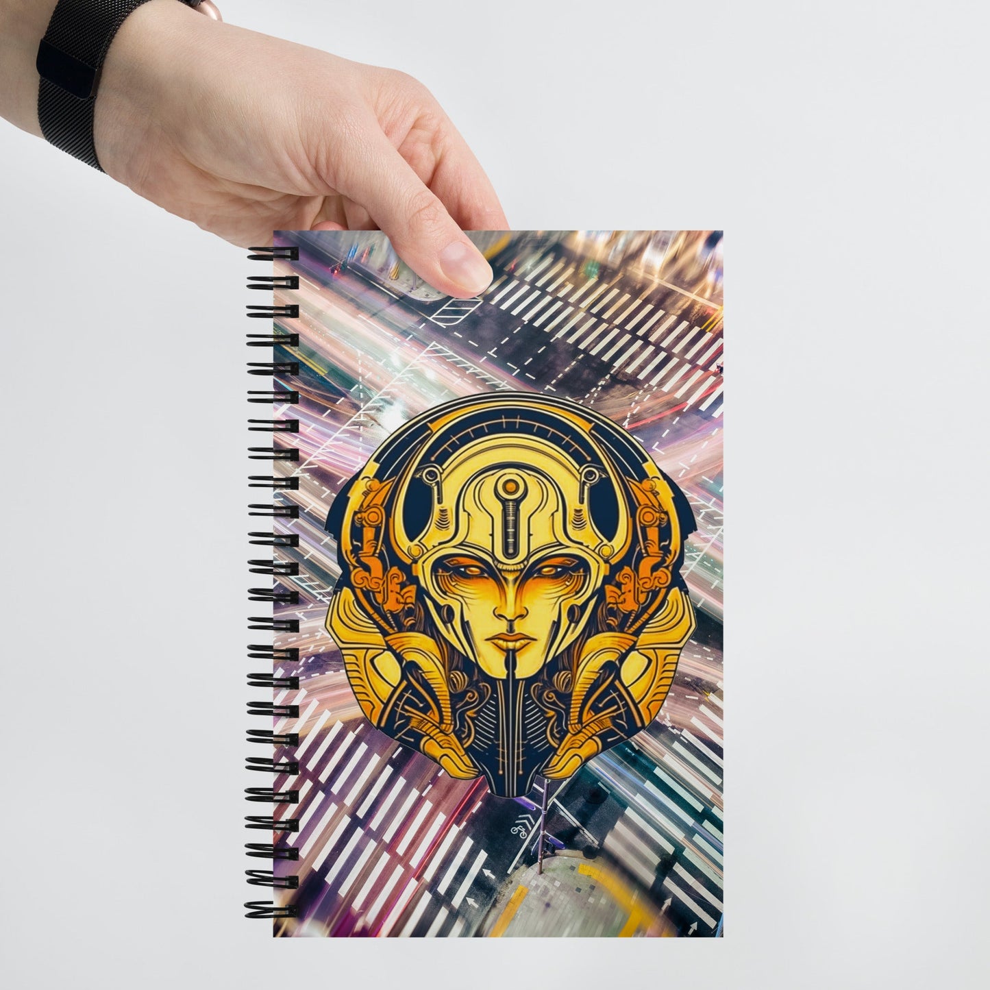 The Guardian's Mask: Alloyra - Spiral notebook - BBairt