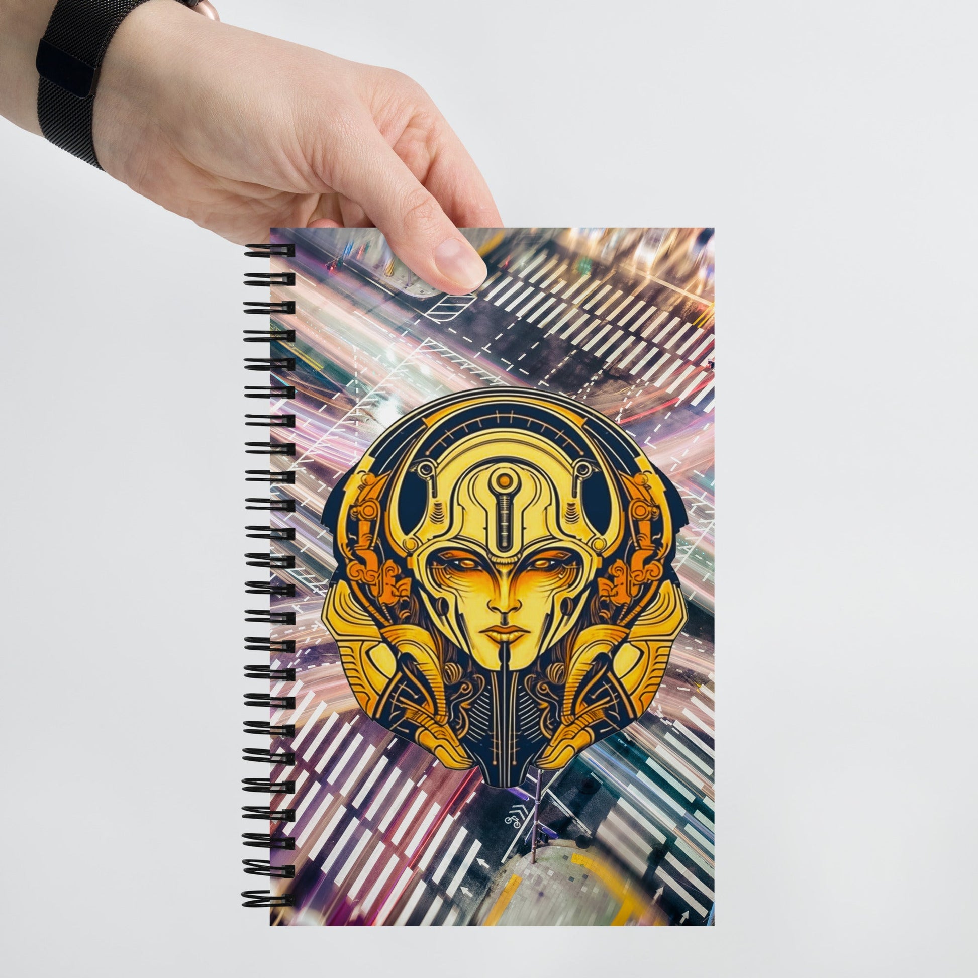 The Guardian's Mask: Alloyra - Spiral notebook - BBairt