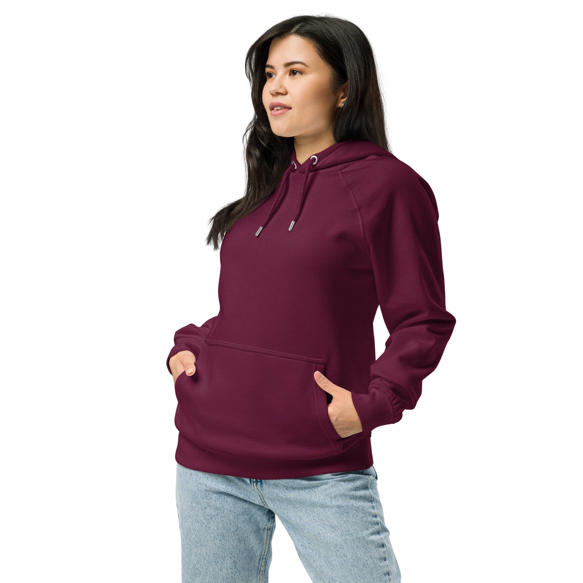 The Guardian's Mask: Alloyra - Unisex Eco Raglan Hoodie - BBairt