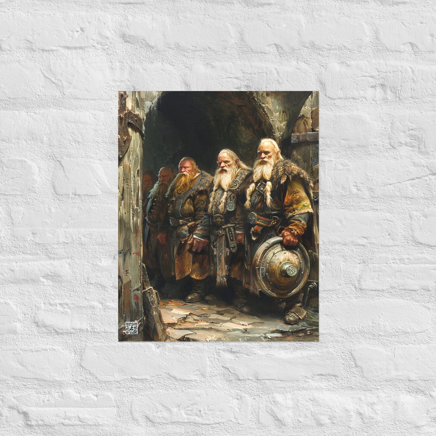 The Guardians of Ironstone Pass - Photo paper poster - BBairt