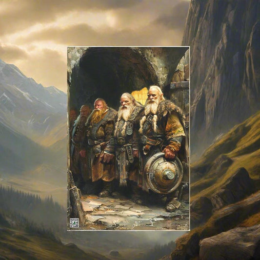 The Guardians of Ironstone Pass - Photo paper poster - BBairt