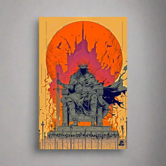 The Hollow King – Photo Paper Poster - BBairt