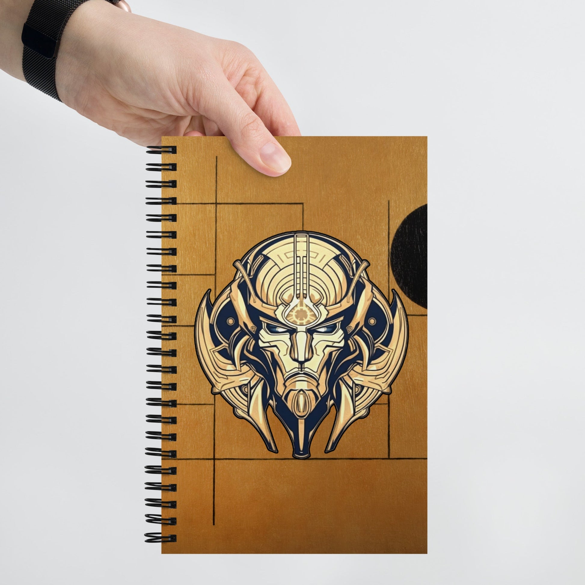 The Mask of Compassion: Landon - Spiral notebook - BBairt