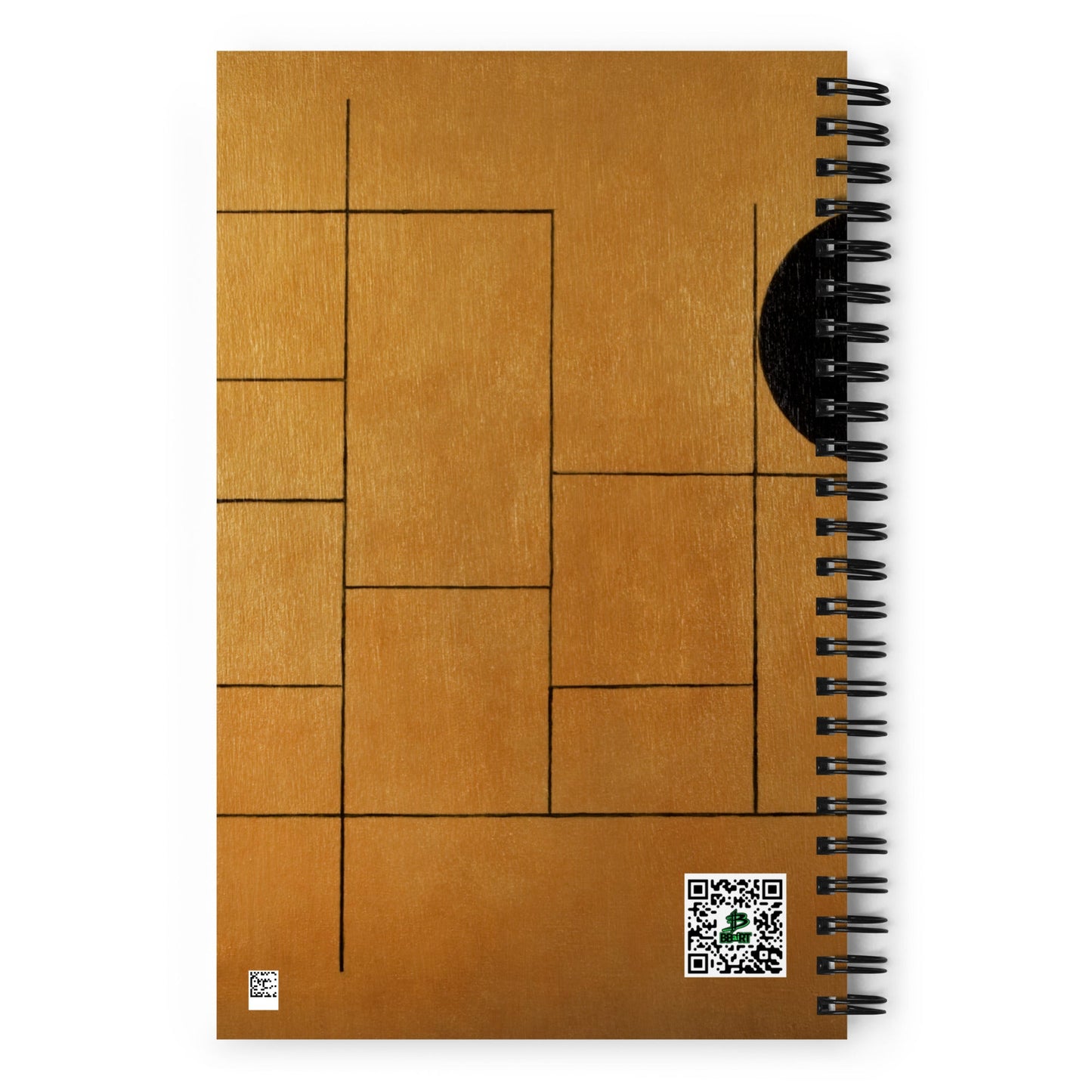 The Mask of Compassion: Landon - Spiral notebook - BBairt