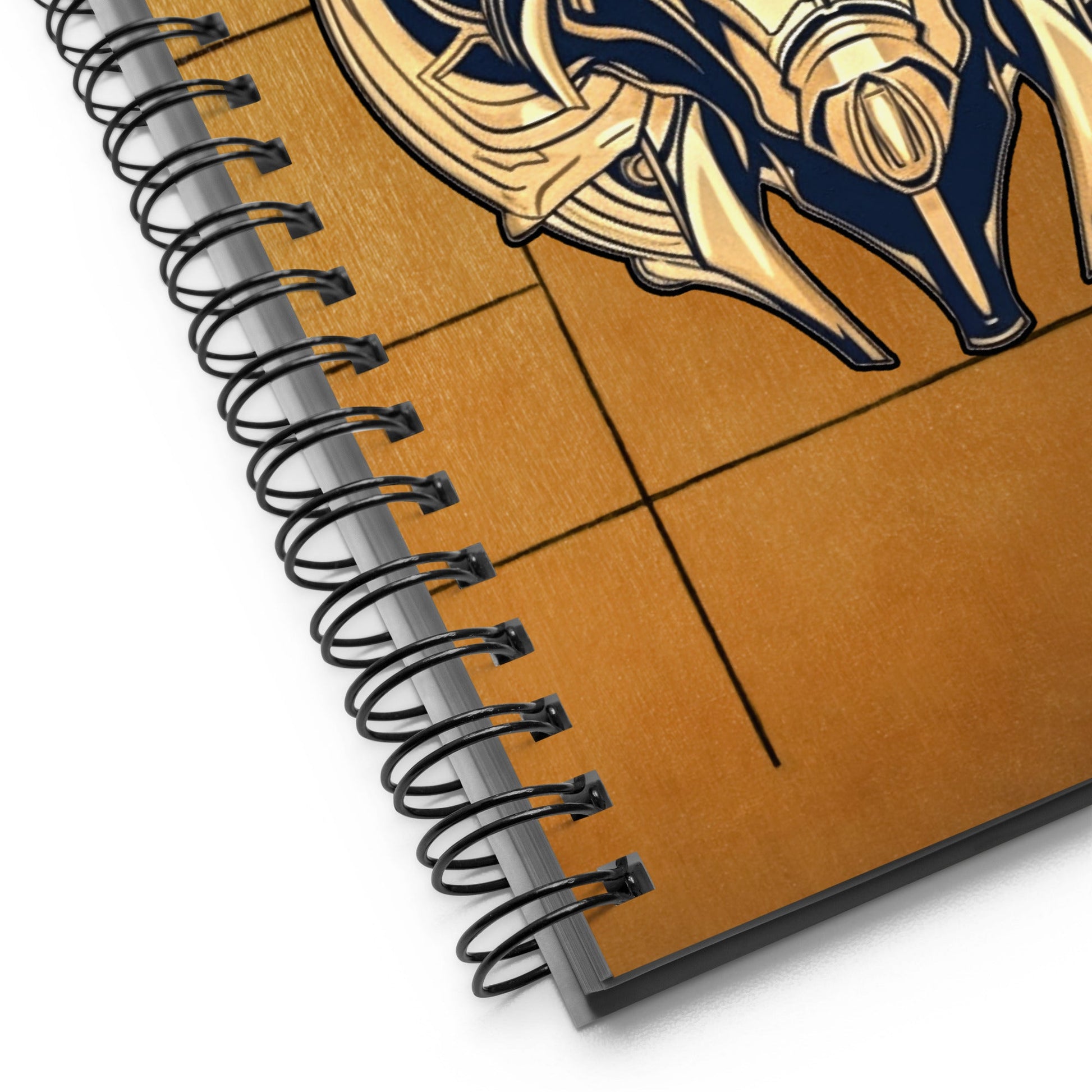 The Mask of Compassion: Landon - Spiral notebook - BBairt
