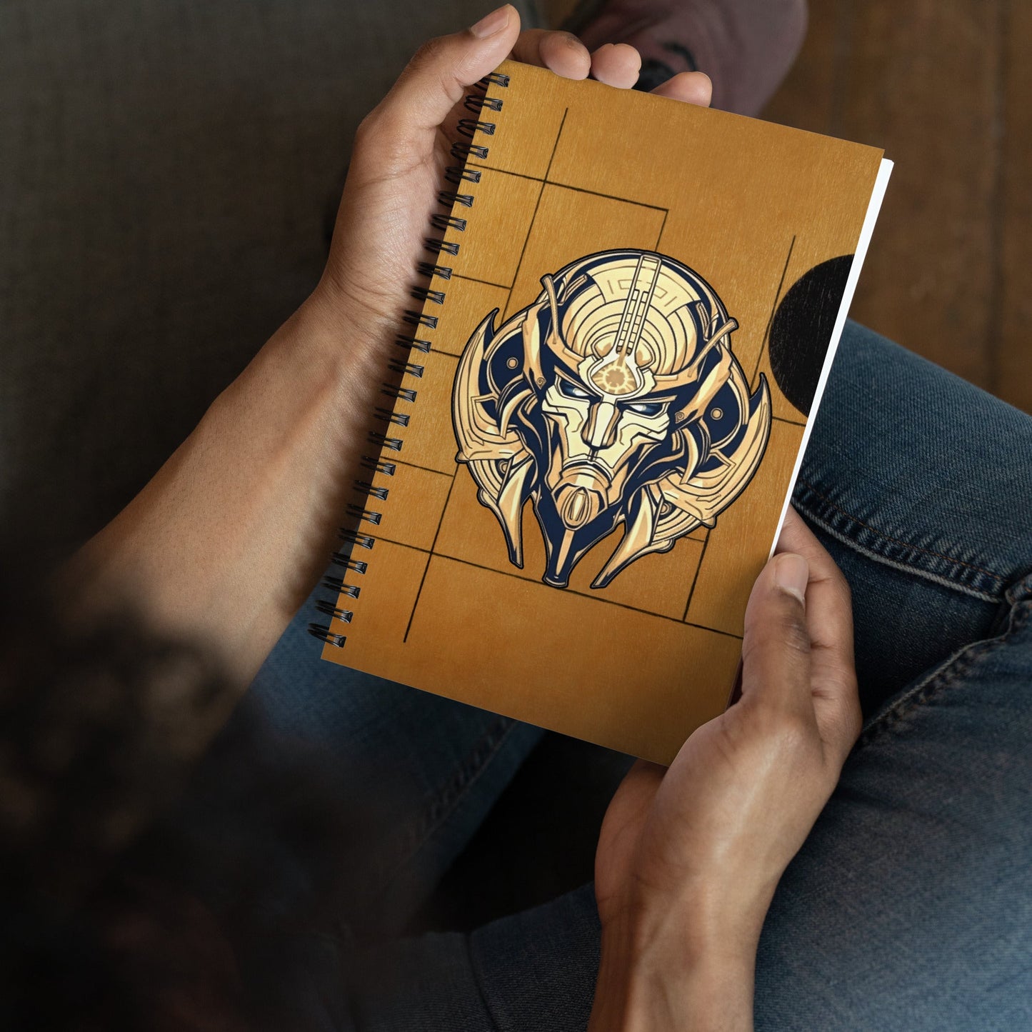 The Mask of Compassion: Landon - Spiral notebook - BBairt