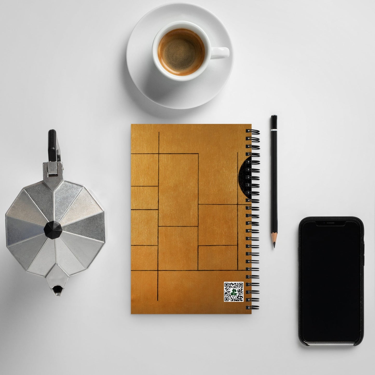 The Mask of Compassion: Landon - Spiral notebook - BBairt