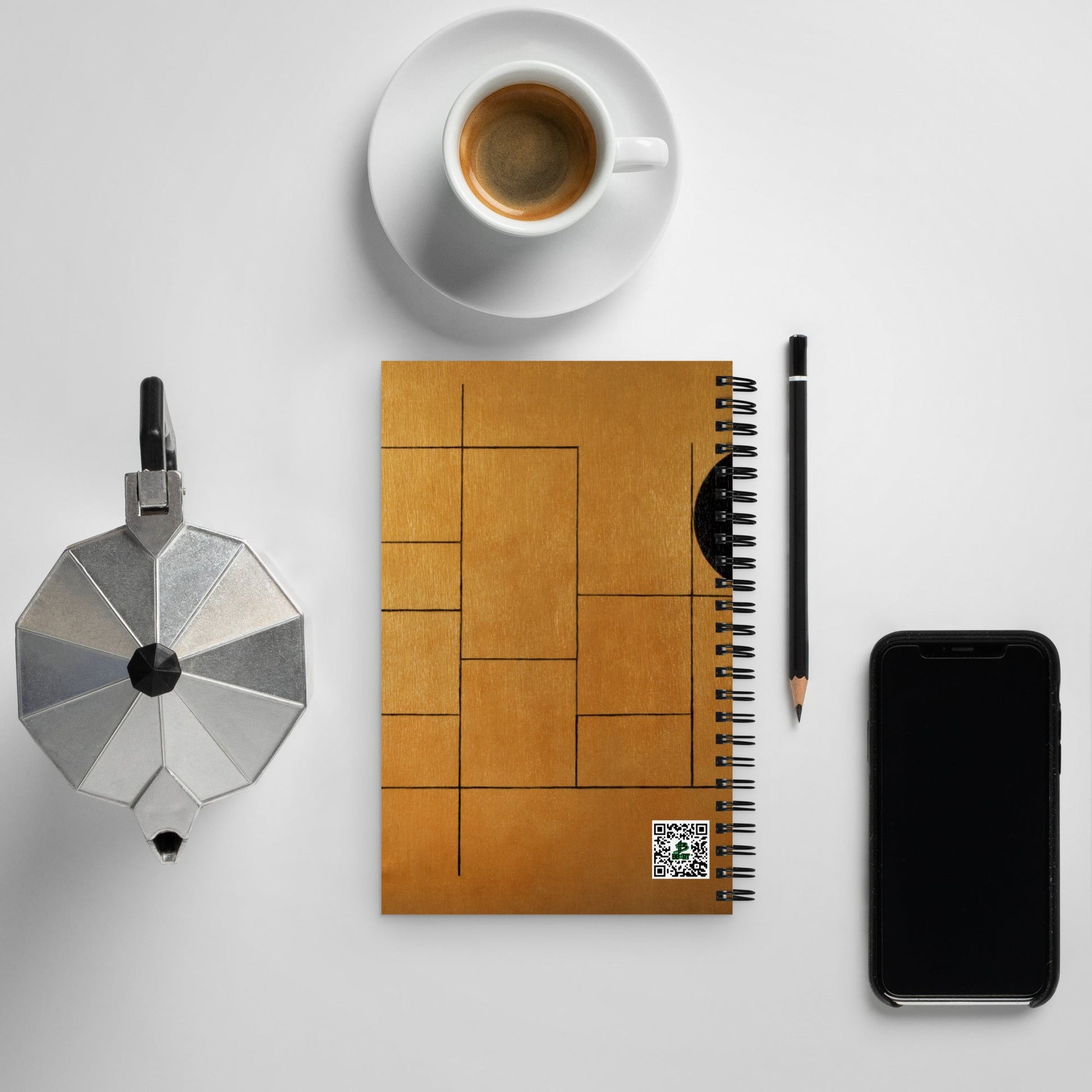 The Mask of Compassion: Landon - Spiral notebook - BBairt
