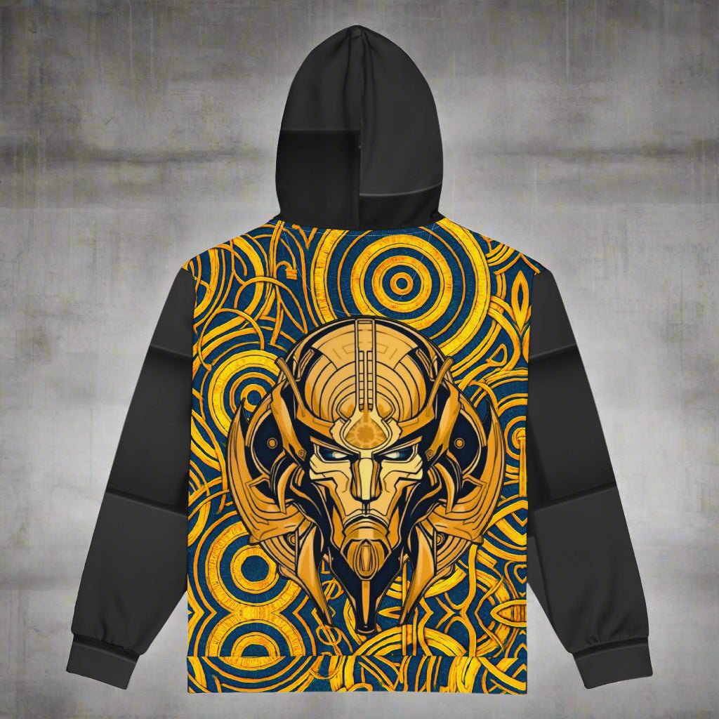 The Mask of Compassion: Landon - Unisex All - Over Print Zip Hoodie - BBairt