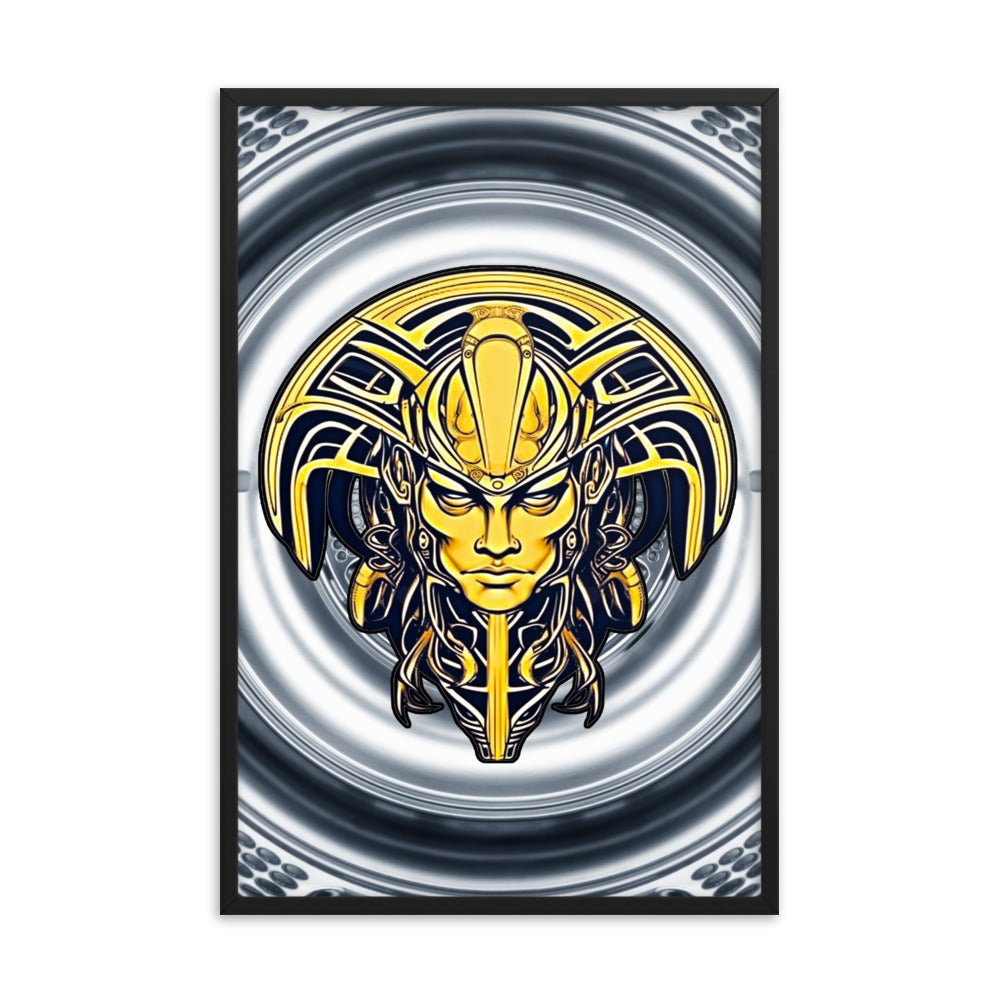 The Mask of Valor: Kara - Framed Poster - BBairt