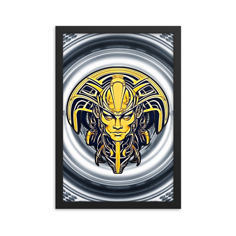 The Mask of Valor: Kara - Framed Poster - BBairt