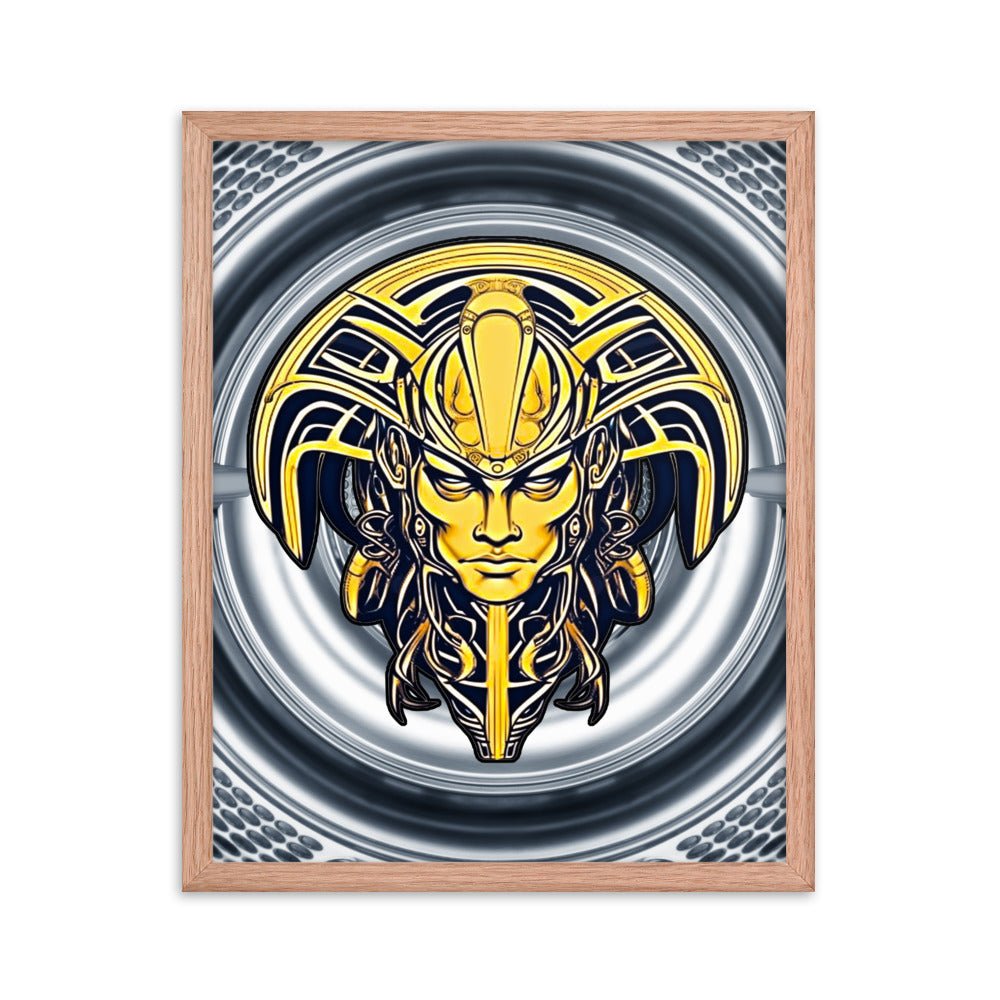 The Mask of Valor: Kara - Framed Poster - BBairt