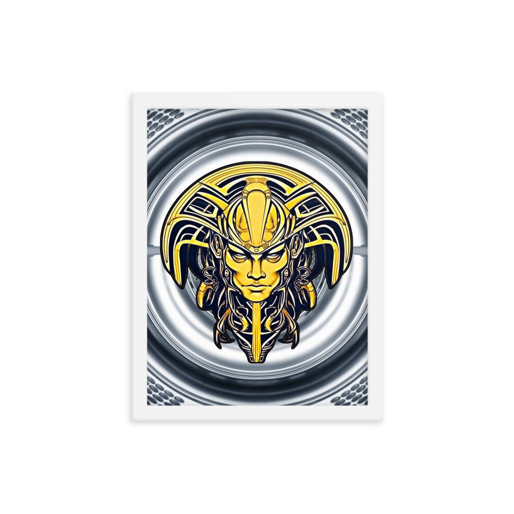 The Mask of Valor: Kara - Framed Poster - BBairt