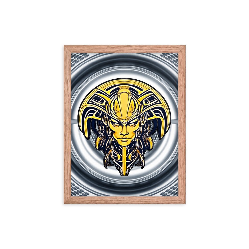 The Mask of Valor: Kara - Framed Poster - BBairt