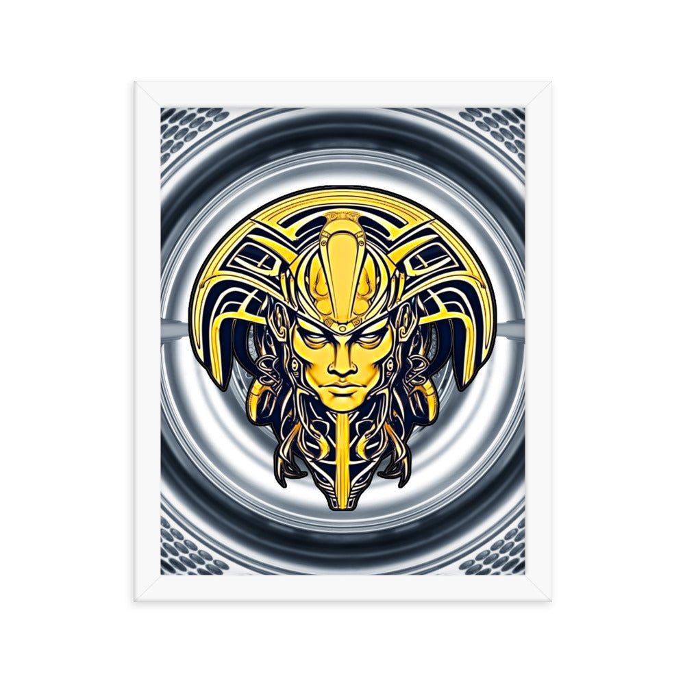 The Mask of Valor: Kara - Framed Poster - BBairt