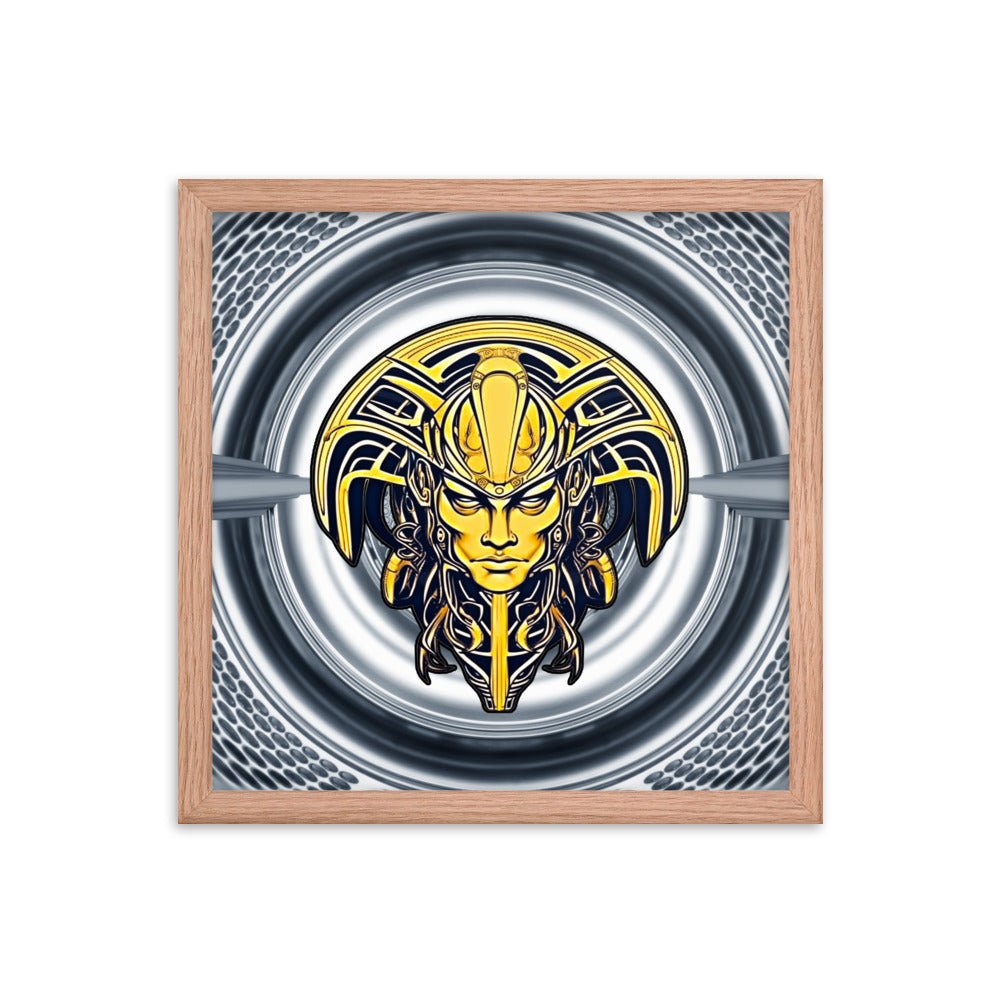 The Mask of Valor: Kara - Framed Poster - BBairt