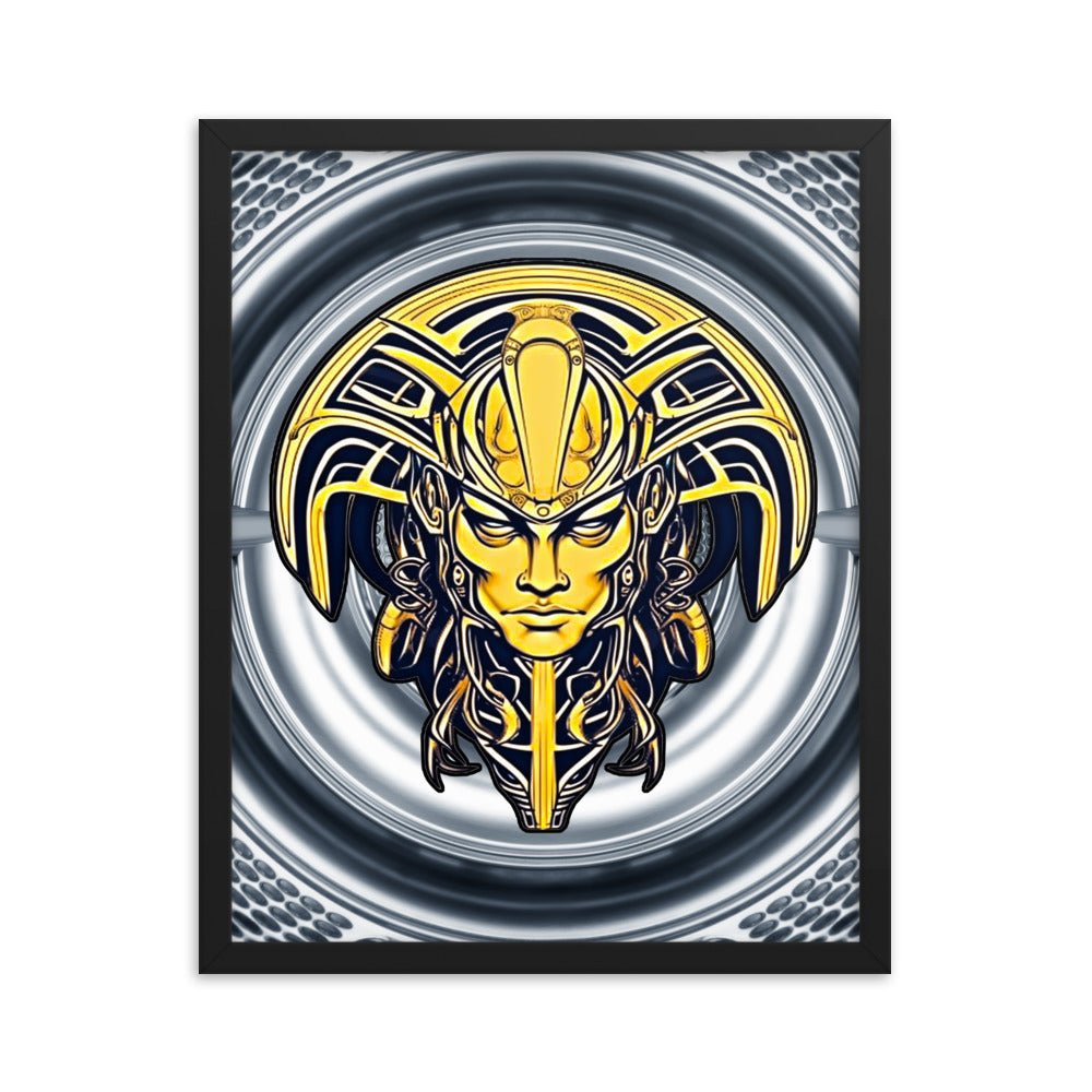 The Mask of Valor: Kara - Framed Poster - BBairt