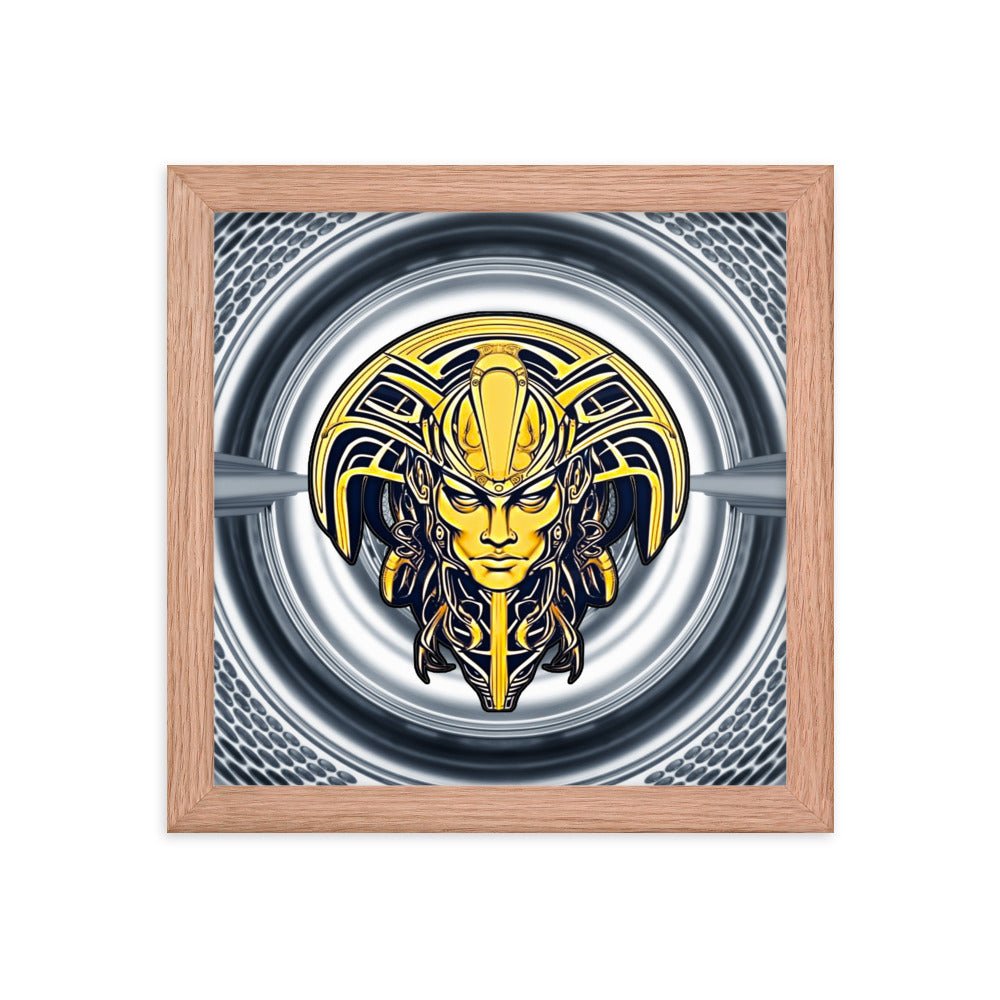 The Mask of Valor: Kara - Framed Poster - BBairt