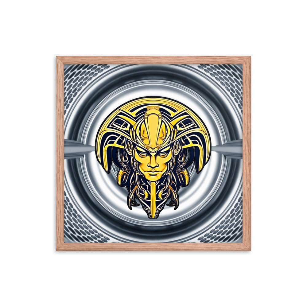 The Mask of Valor: Kara - Framed Poster - BBairt