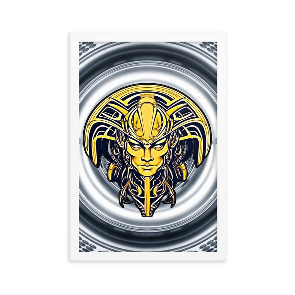 The Mask of Valor: Kara - Framed Poster - BBairt