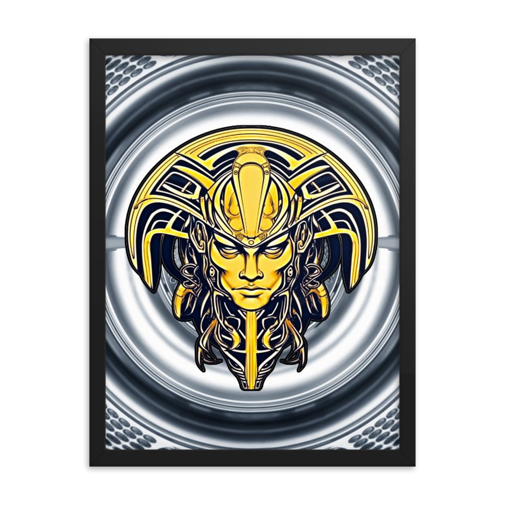 The Mask of Valor: Kara - Framed Poster - BBairt