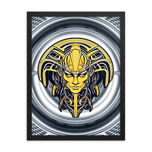 The Mask of Valor: Kara - Framed Poster - BBairt