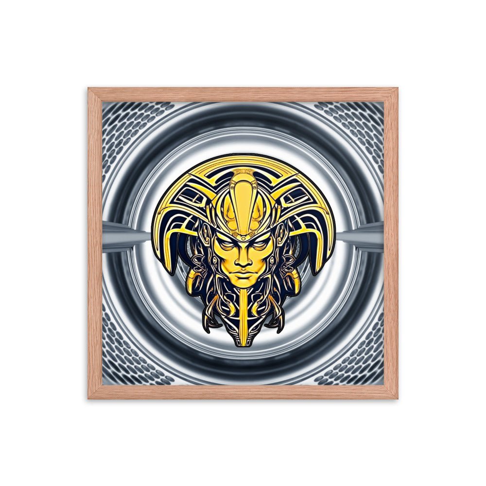 The Mask of Valor: Kara - Framed Poster - BBairt