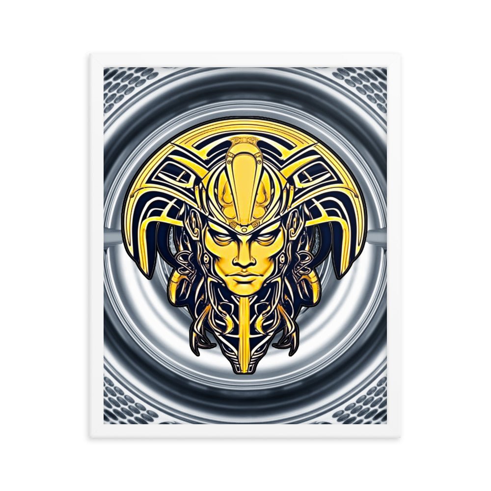 The Mask of Valor: Kara - Framed Poster - BBairt
