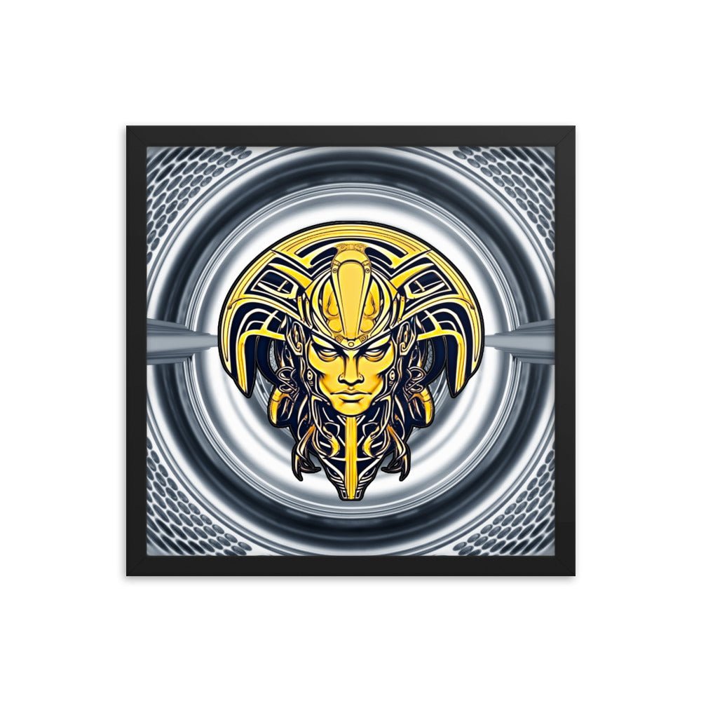 The Mask of Valor: Kara - Framed Poster - BBairt