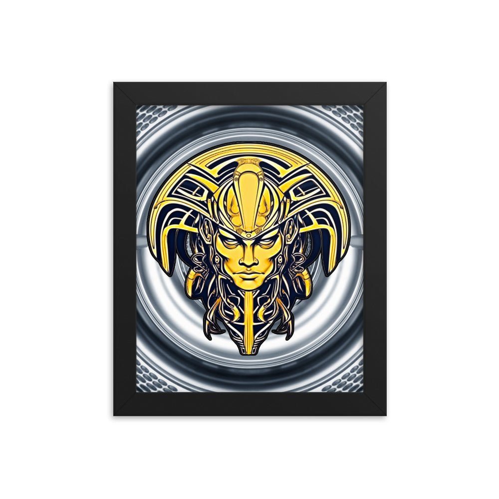 The Mask of Valor: Kara - Framed Poster - BBairt