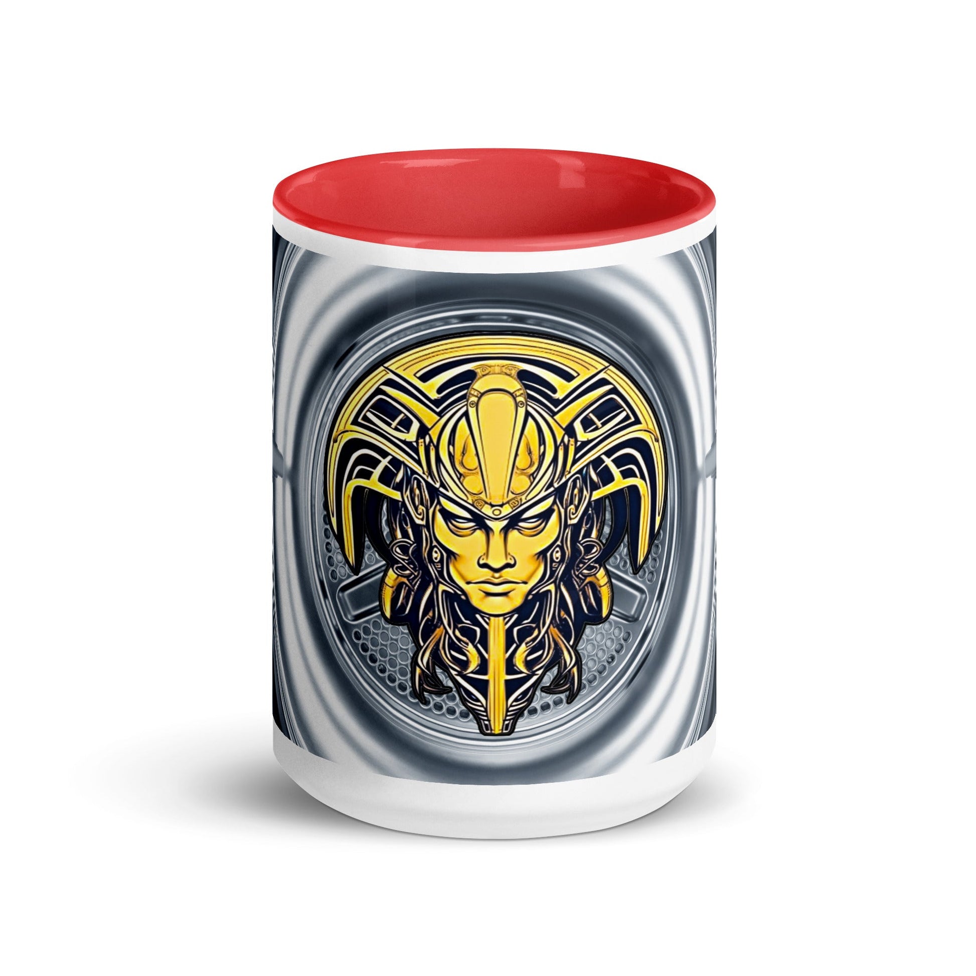 The Mask of Valor: Kara - Mug with Color Inside - BBairt