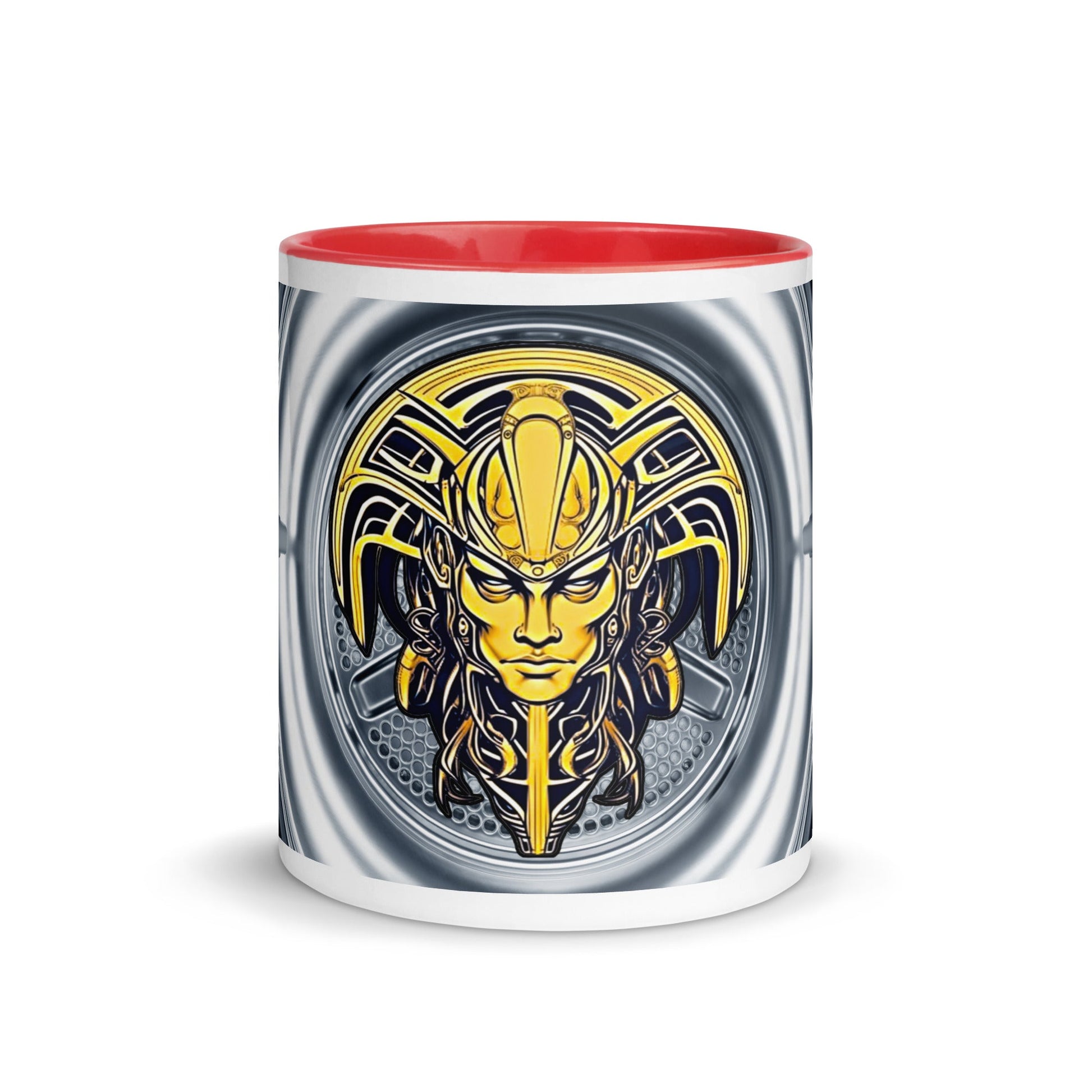 The Mask of Valor: Kara - Mug with Color Inside - BBairt