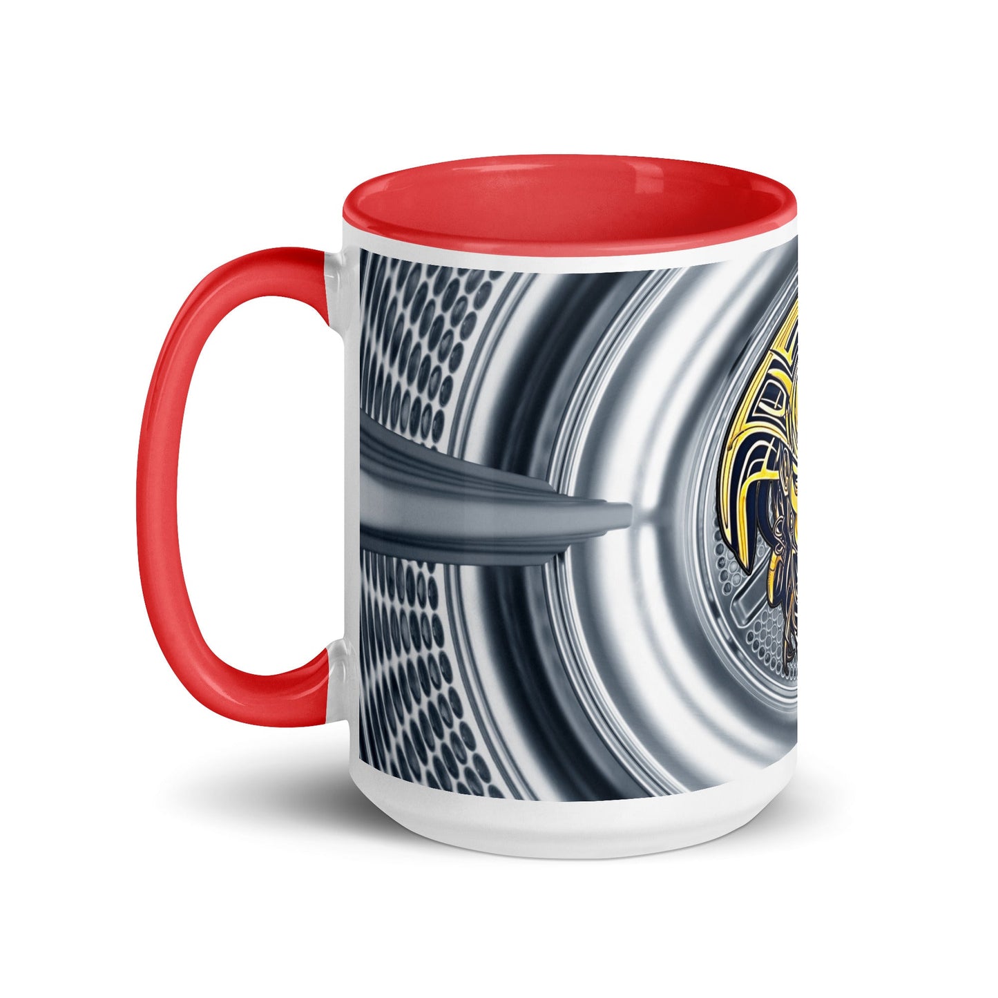 The Mask of Valor: Kara - Mug with Color Inside - BBairt