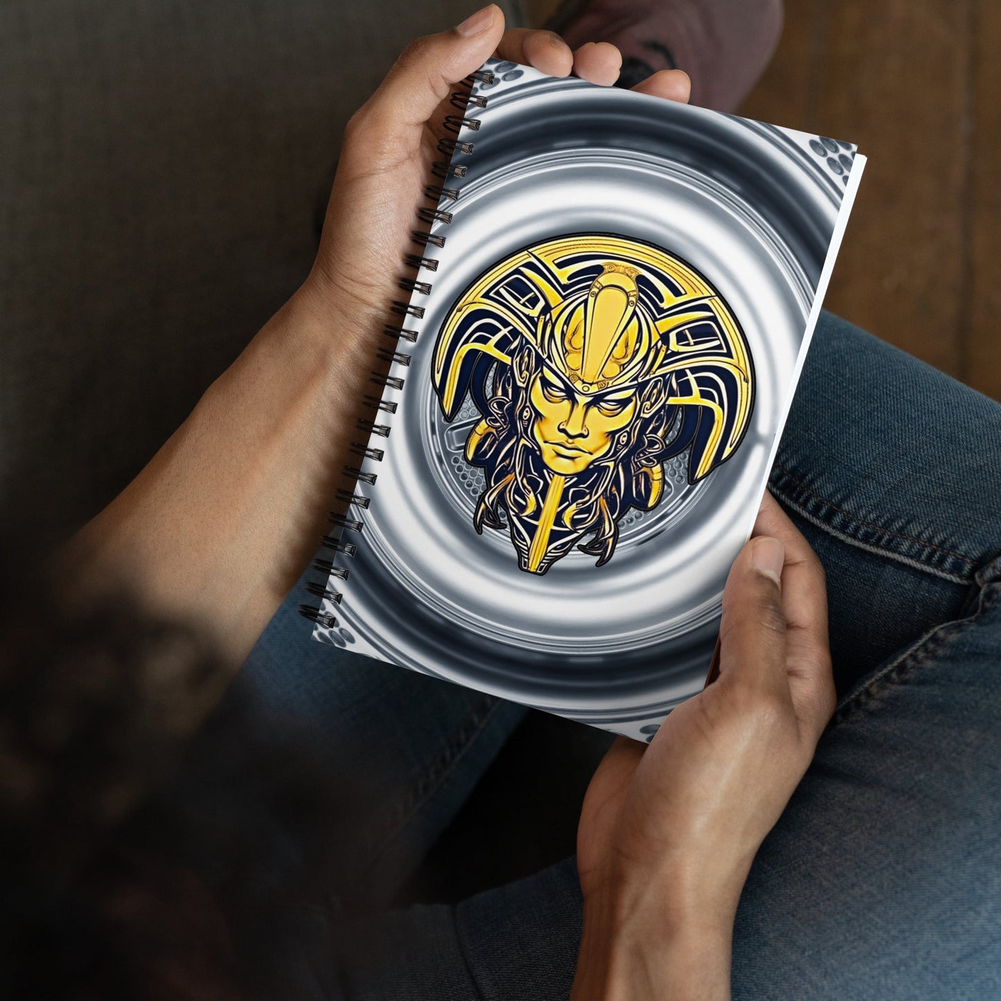The Mask of Valor: Kara - Spiral notebook - BBairt