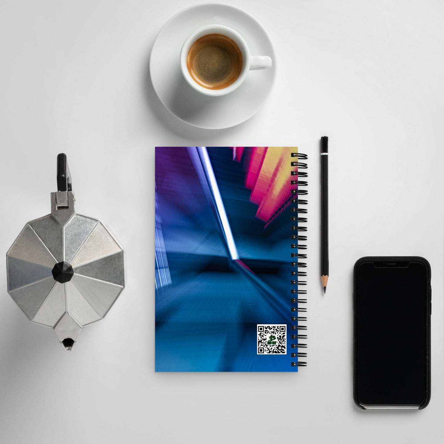 The Mask of Wisdom: Alden - Spiral notebook - BBairt