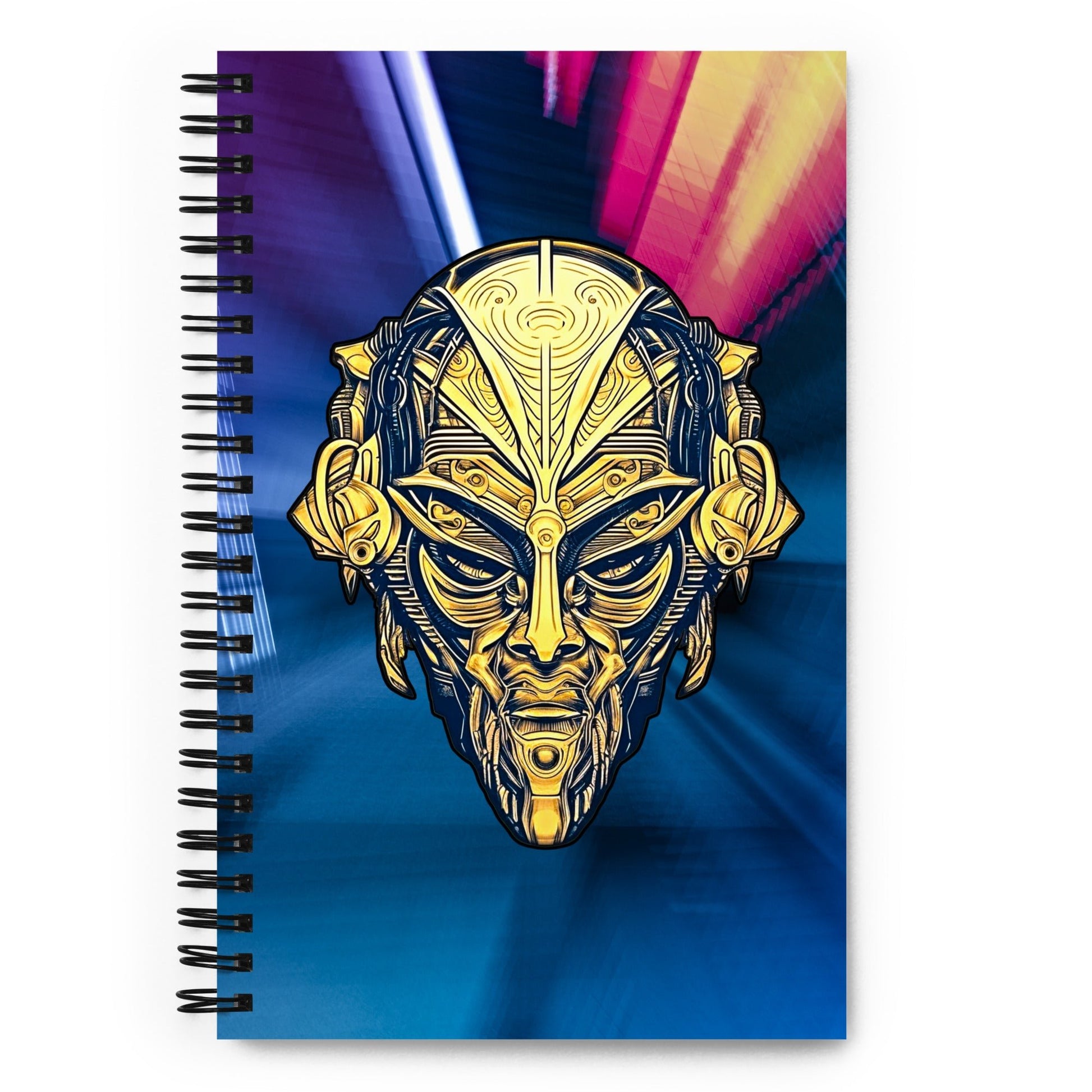 The Mask of Wisdom: Alden - Spiral notebook - BBairt