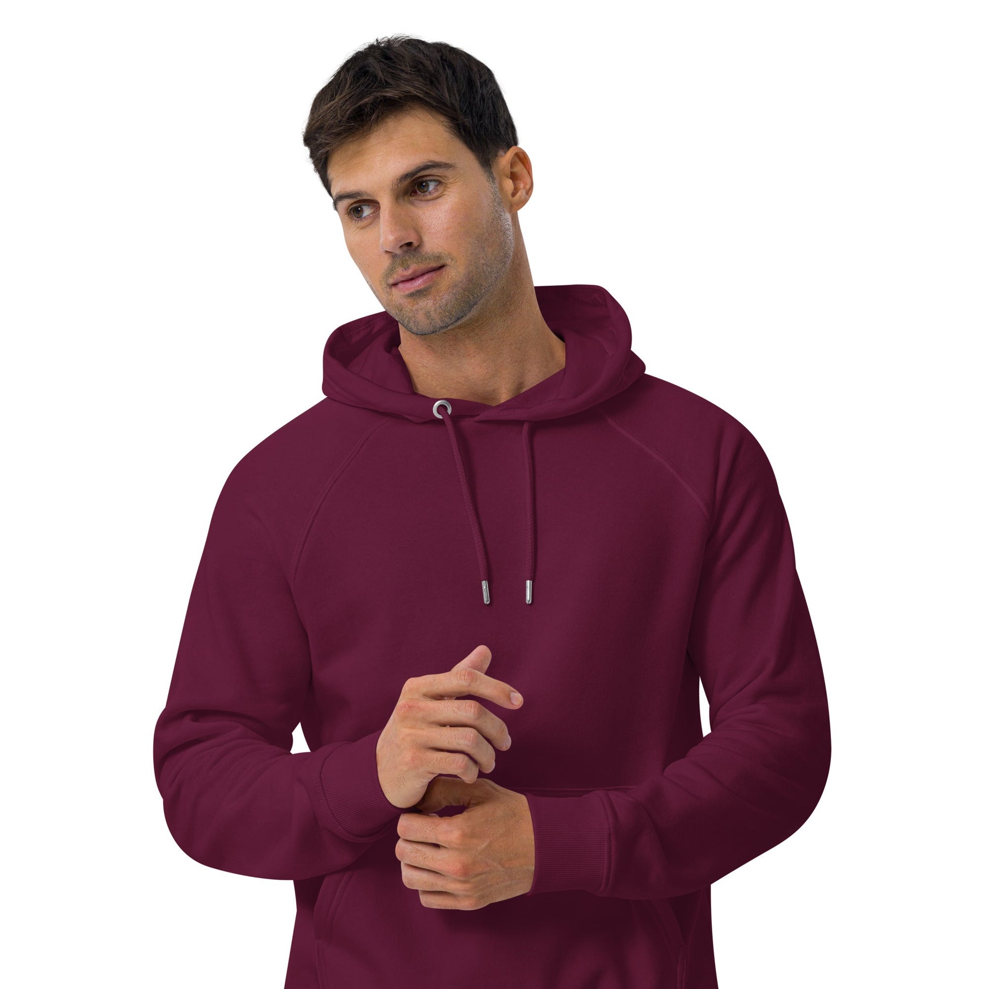 The Mask of Wisdom: Alden - Unisex eco raglan hoodie - BBairt