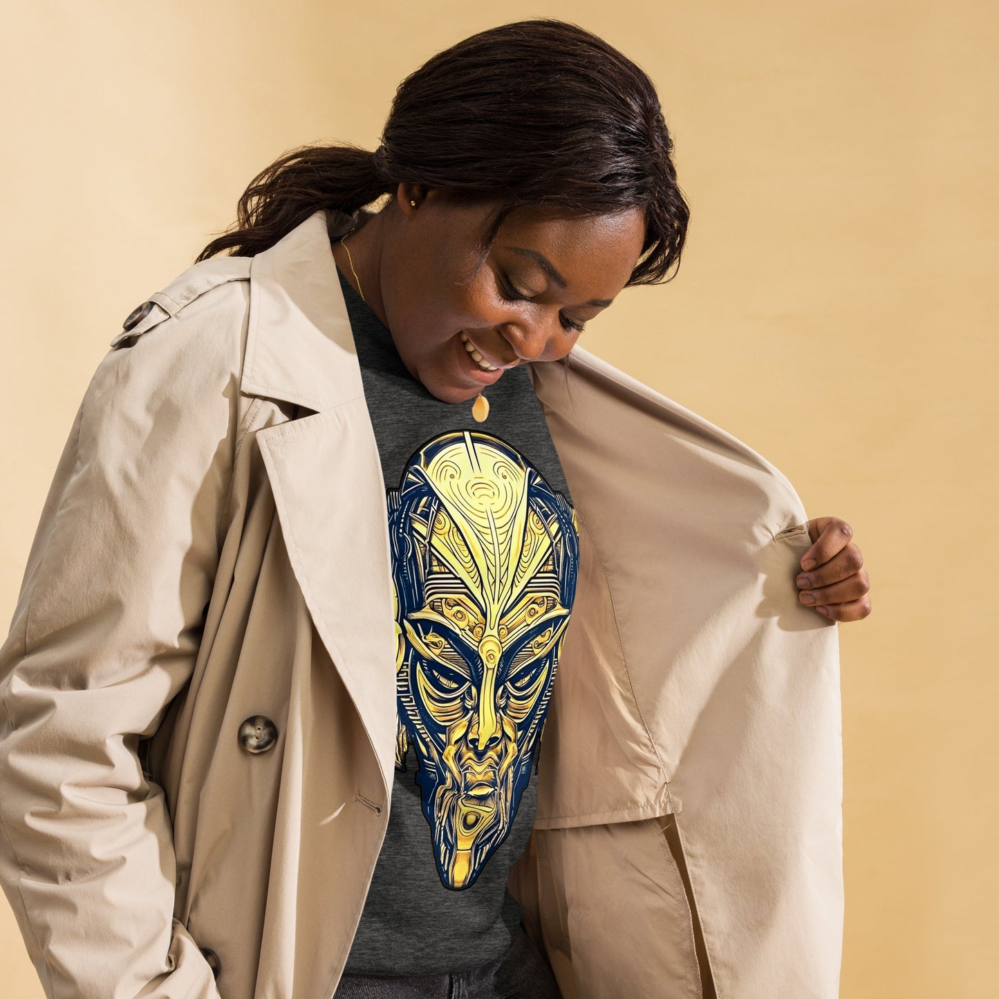 The Mask of Wisdom: Alden - Unisex Premium Sweatshirt - BBairt
