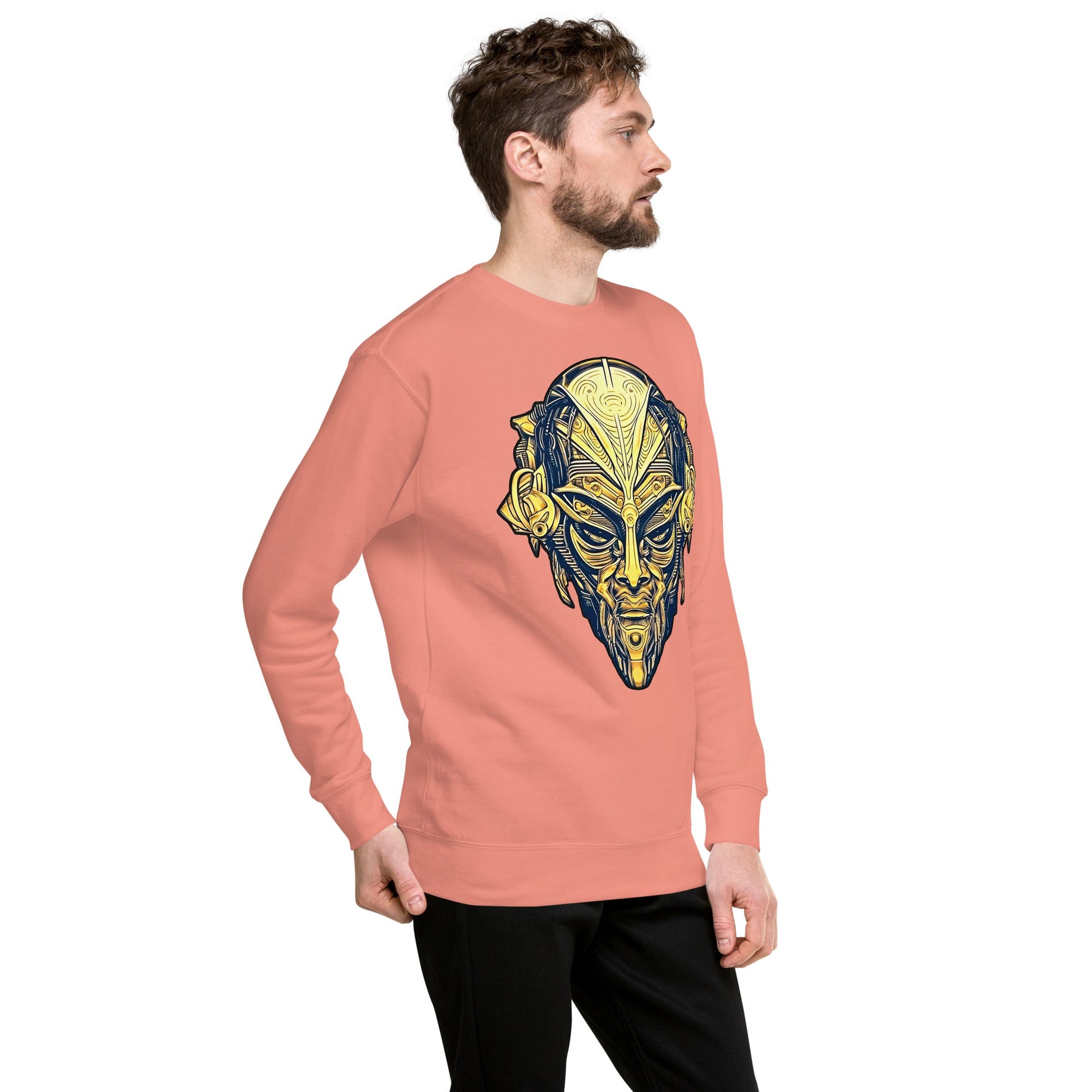 The Mask of Wisdom: Alden - Unisex Premium Sweatshirt - BBairt