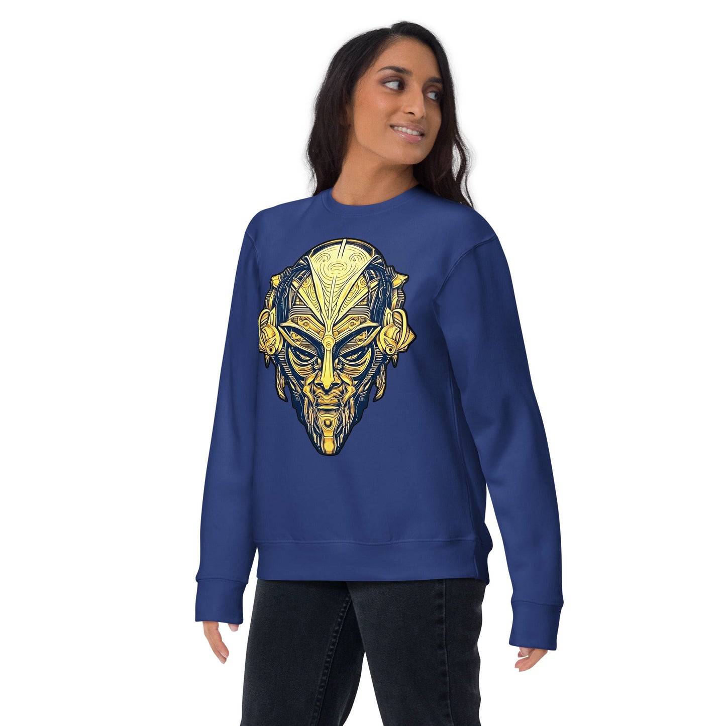 The Mask of Wisdom: Alden - Unisex Premium Sweatshirt - BBairt
