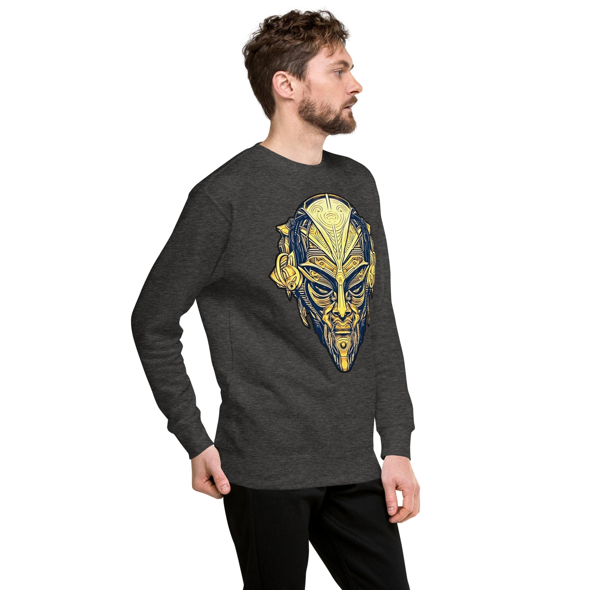 The Mask of Wisdom: Alden - Unisex Premium Sweatshirt - BBairt