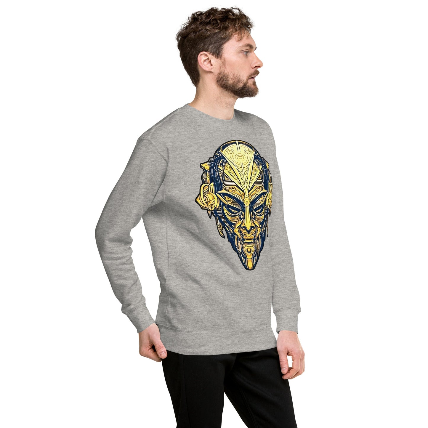 The Mask of Wisdom: Alden - Unisex Premium Sweatshirt - BBairt