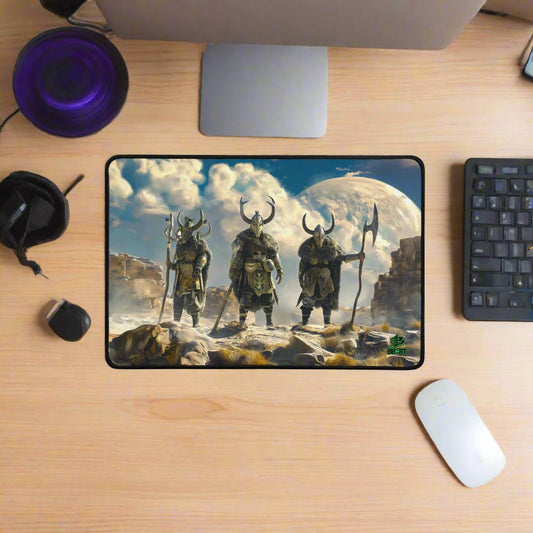 The Moonwardens' Frontier – Desk Mat - BBairt