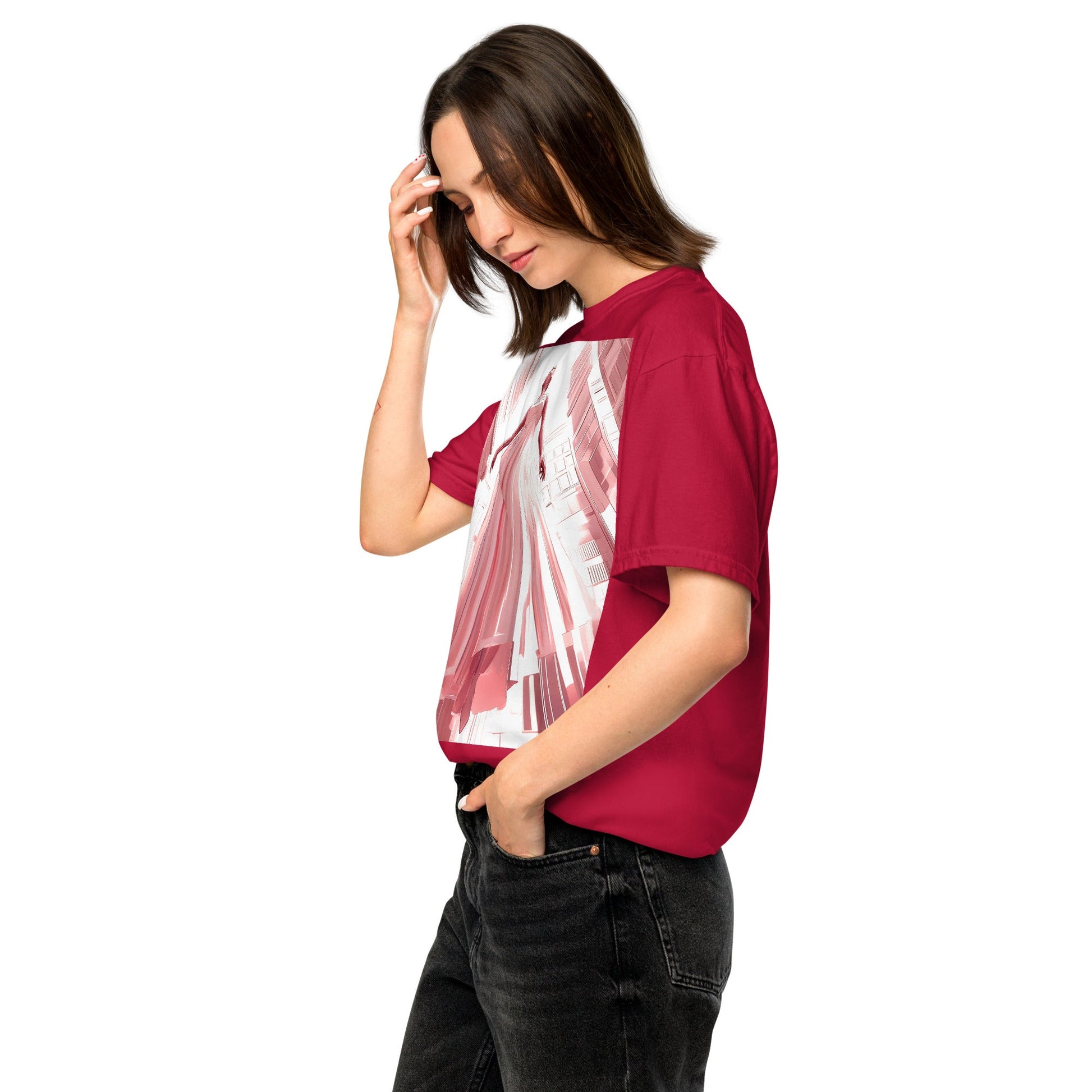 The Radiant Ascension - Unisex garment - dyed heavyweight t-shirt - BBairt